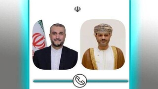گفت‌وگوی وزرای خارجه ایران و عمان