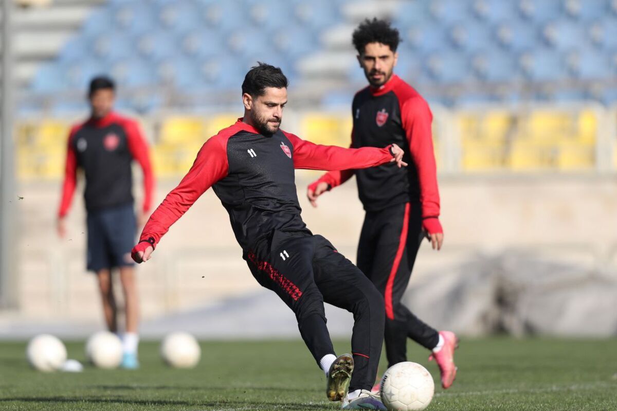 در تمرین امروز پرسپولیس چه گذشت؟