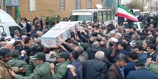 استقبال پر شور مردم پل‌دختر از کاروان ۴ شهید گمنام
