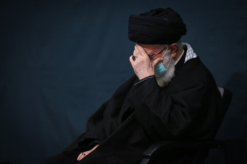 گزارش تصویری I  مراسم عزاداری حضرت فاطمه‌زهرا سلام‌الله‌علیها با حضور مقام معظم رهبری