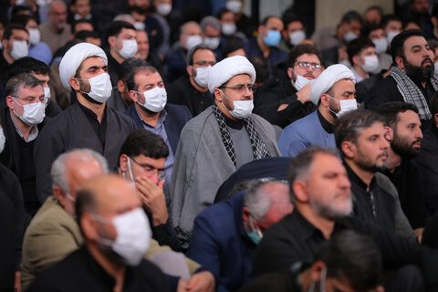 گزارش تصویری I  مراسم عزاداری حضرت فاطمه‌زهرا سلام‌الله‌علیها با حضور مقام معظم رهبری