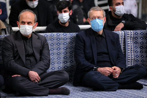 گزارش تصویری I  مراسم عزاداری حضرت فاطمه‌زهرا سلام‌الله‌علیها با حضور مقام معظم رهبری