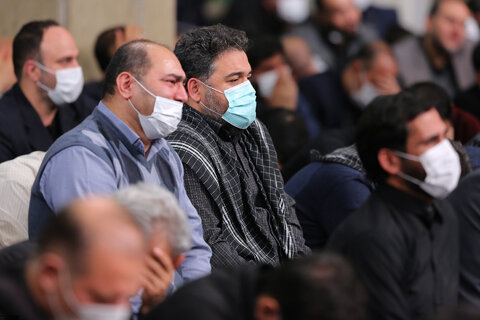 گزارش تصویری I  مراسم عزاداری حضرت فاطمه‌زهرا سلام‌الله‌علیها با حضور مقام معظم رهبری