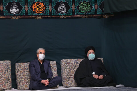 گزارش تصویری I  مراسم عزاداری حضرت فاطمه‌زهرا سلام‌الله‌علیها با حضور مقام معظم رهبری