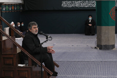 گزارش تصویری I  مراسم عزاداری حضرت فاطمه‌زهرا سلام‌الله‌علیها با حضور مقام معظم رهبری