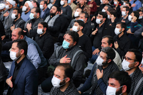 گزارش تصویری I  مراسم عزاداری حضرت فاطمه‌زهرا سلام‌الله‌علیها با حضور مقام معظم رهبری