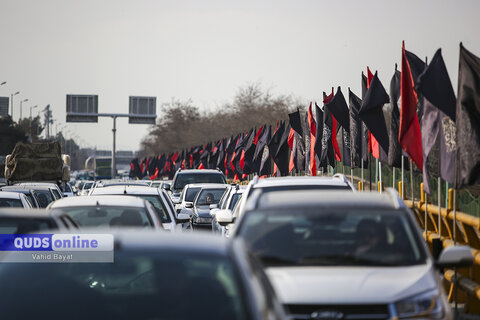 گزارش تصویری I حال و هوای فاطمیه در خیابان های مشهد