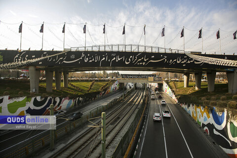 گزارش تصویری I حال و هوای فاطمیه در خیابان های مشهد