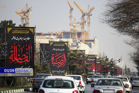 گزارش تصویری I حال و هوای فاطمیه در خیابان های مشهد