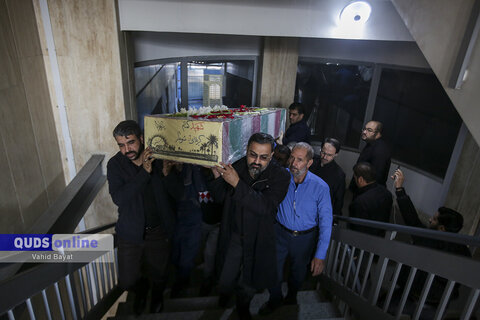 شهید گمنام میهمان قدسیها شد