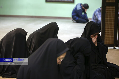 گزارش تصویری I وداع با پیکر شهید گمنام در موسسه فرهنگی قدس