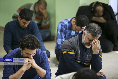 گزارش تصویری I وداع با پیکر شهید گمنام در موسسه فرهنگی قدس