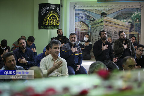 شهید گمنام میهمان قدسی‌ها شد