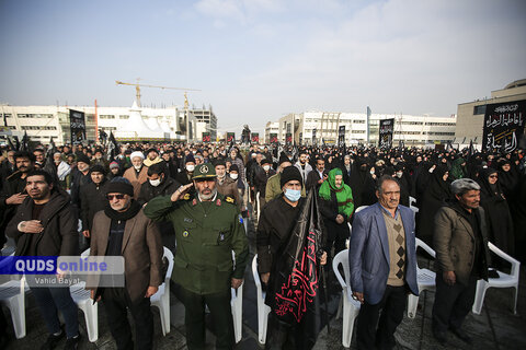 گزارش تصویری I اجتماع عظیم فاطمیون و تشییع پیکر شهدای گمنام دفاع مقدس در مشهد
