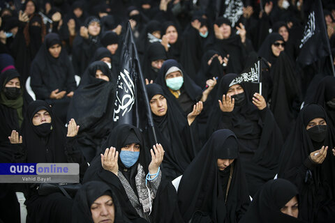 گزارش تصویری I اجتماع عظیم فاطمیون و تشییع پیکر شهدای گمنام دفاع مقدس در مشهد