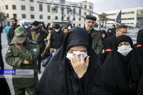 گزارش تصویری I اجتماع عظیم فاطمیون و تشییع پیکر شهدای گمنام دفاع مقدس در مشهد