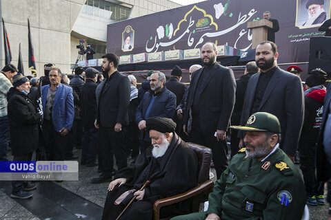 گزارش تصویری I اجتماع عظیم فاطمیون و تشییع پیکر شهدای گمنام دفاع مقدس در مشهد