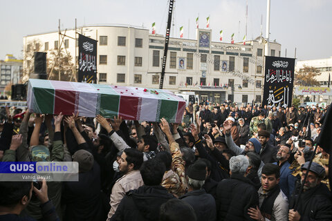 گزارش تصویری I اجتماع عظیم فاطمیون و تشییع پیکر شهدای گمنام دفاع مقدس در مشهد