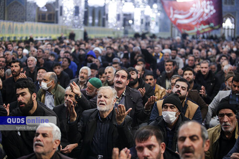 گزارش تصویری I اجتماع عظیم فاطمیون و تشییع پیکر شهدای گمنام دفاع مقدس در مشهد