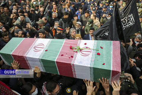 گزارش تصویری I اجتماع عظیم فاطمیون و تشییع پیکر شهدای گمنام دفاع مقدس در مشهد