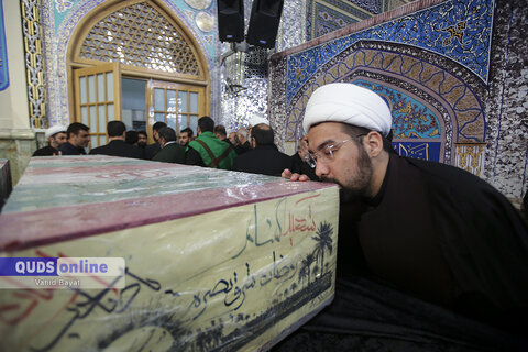 گزارش تصویری I اجتماع عظیم فاطمیون و تشییع پیکر شهدای گمنام دفاع مقدس در مشهد