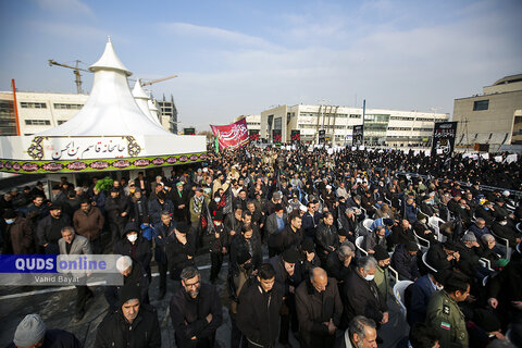 گزارش تصویری I اجتماع عظیم فاطمیون و تشییع پیکر شهدای گمنام دفاع مقدس در مشهد