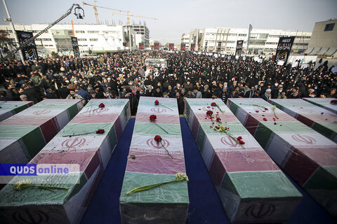 گزارش تصویری I اجتماع عظیم فاطمیون و تشییع پیکر شهدای گمنام دفاع مقدس در مشهد