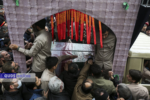 گزارش تصویری I اجتماع عظیم فاطمیون و تشییع پیکر شهدای گمنام دفاع مقدس در مشهد