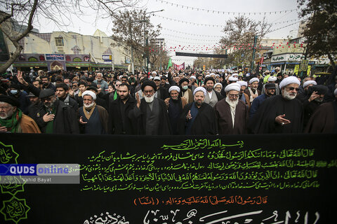 گزارش تصویری I اجتماع عظیم فاطمیون و تشییع پیکر شهدای گمنام دفاع مقدس در مشهد