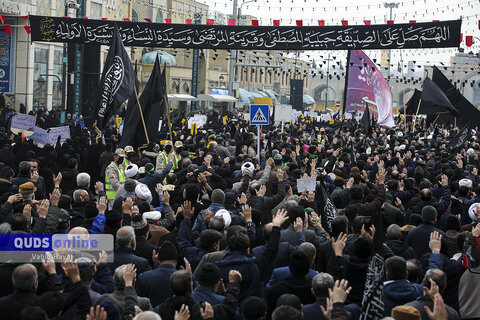 گزارش تصویری I اجتماع عظیم فاطمیون و تشییع پیکر شهدای گمنام دفاع مقدس در مشهد