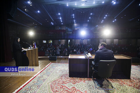 گزارش تصویری I پرسش و پاسخ دانشجویی با حضور رئیس بنیاد شهید و امور ایثارگران در دانشگاه فردوسی مشهد