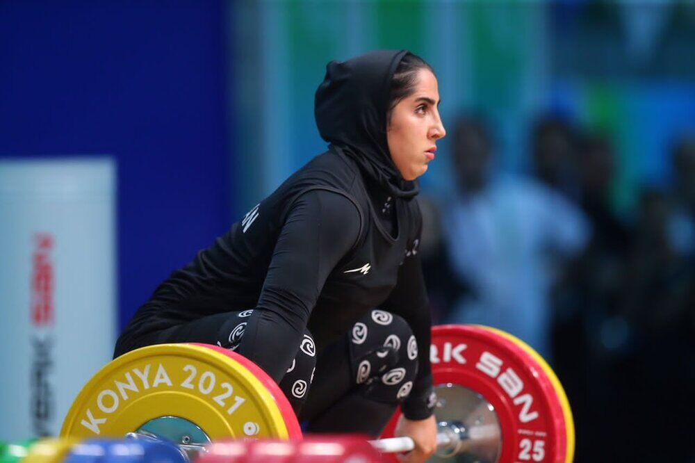 الهام حسینی بهترین وزنه‌بردار زن ایران در رنکینگ جهانی