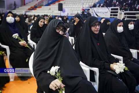 گزارش تصویری I مراسم وداع ورزشکاران مشهدی با دو شهید گمنام