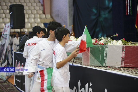 گزارش تصویری I مراسم وداع ورزشکاران مشهدی با دو شهید گمنام