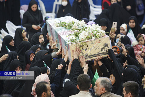 گزارش تصویری I مراسم وداع ورزشکاران مشهدی با دو شهید گمنام