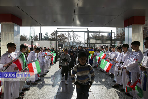 گزارش تصویری I مراسم وداع ورزشکاران مشهدی با دو شهید گمنام