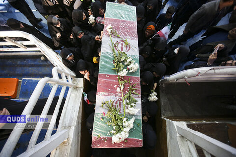 گزارش تصویری I مراسم وداع ورزشکاران مشهدی با دو شهید گمنام