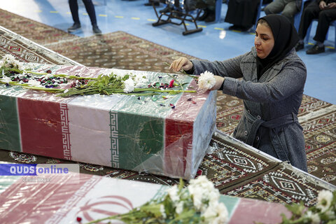 گزارش تصویری I مراسم وداع ورزشکاران مشهدی با دو شهید گمنام