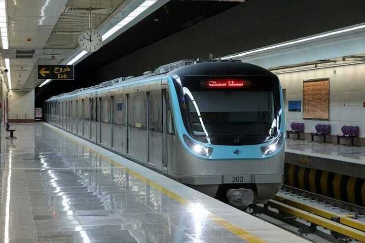 مترو مشهد در شب میلاد امام رضا (ع) تا ساعت ۲ بامداد سرویس‌دهی می‌کند