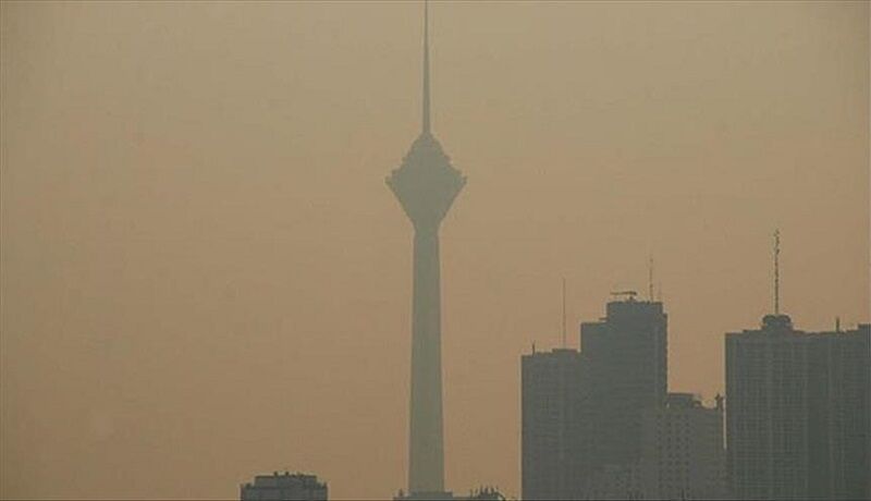 هوای تهران به وضعیت سرخ رسید