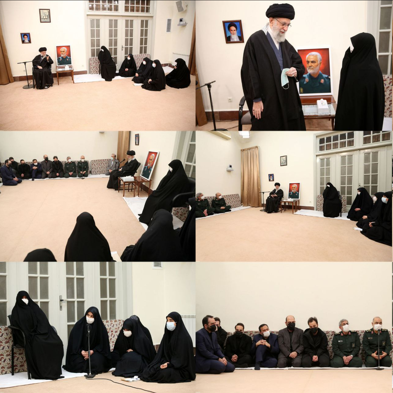 رهبر انقلاب: کار بزرگ شهیدسلیمانی حفظ، رشد دادن، مجهز کردن و احیاء جبهه مقاومت بود