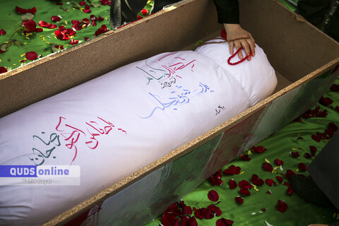 گزارش تصویری I مراسم تدفین شهید گمنام در دانشگاه فردوسی مشهد