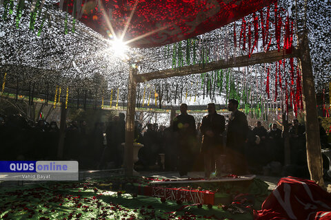 گزارش تصویری I مراسم تدفین شهید گمنام در دانشگاه فردوسی مشهد