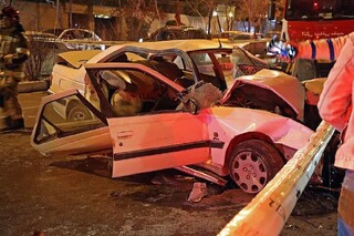 ۶۹ درصد تصادفات تهران در بزرگراه‌ها رخ می‌دهد