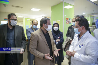 گزارش تصویری I بازدید سرزده فرماندار از بیمارستان اطفال مشهد