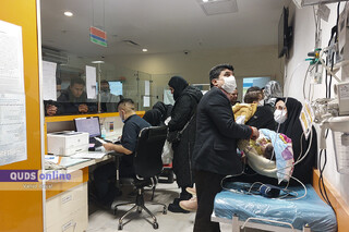 گزارش تصویری I فاجعه در بیمارستان اطفال مشهد