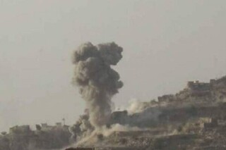 حملات توپخانه ای و موشکی ائتلاف سعودی علیه استان صعده یمن