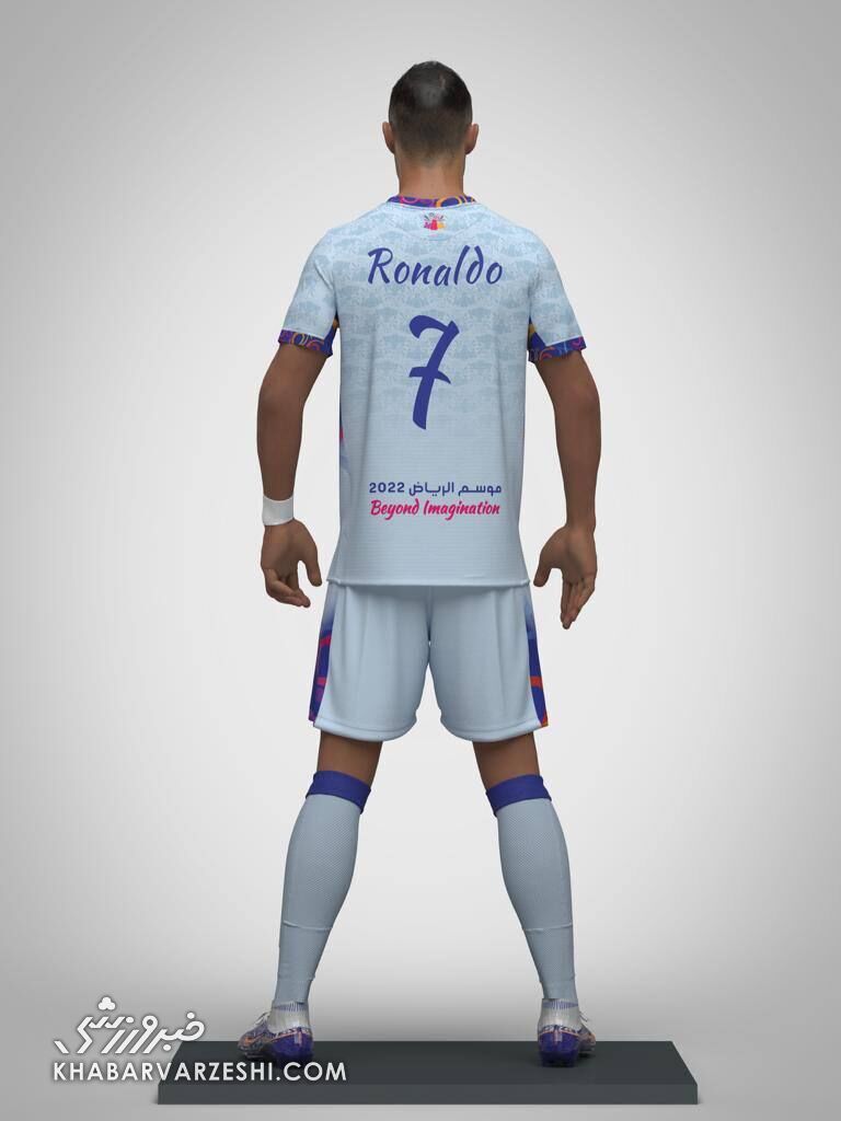 عکس| پیراهن یاران رونالدو در تقابل با مسی/ نقش رباتها در بازی شگفتانگیز عربستانیها