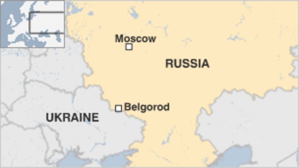 سه کشته و ۱۶ زخمی بر اثر انفجار مهمات در بلگورود روسیه نزدیک اوکراین