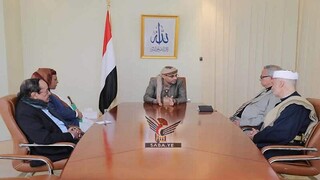 دیدار «مهدی المشاط» با فرستاده ویژه دبیر کل سازمان ملل به یمن